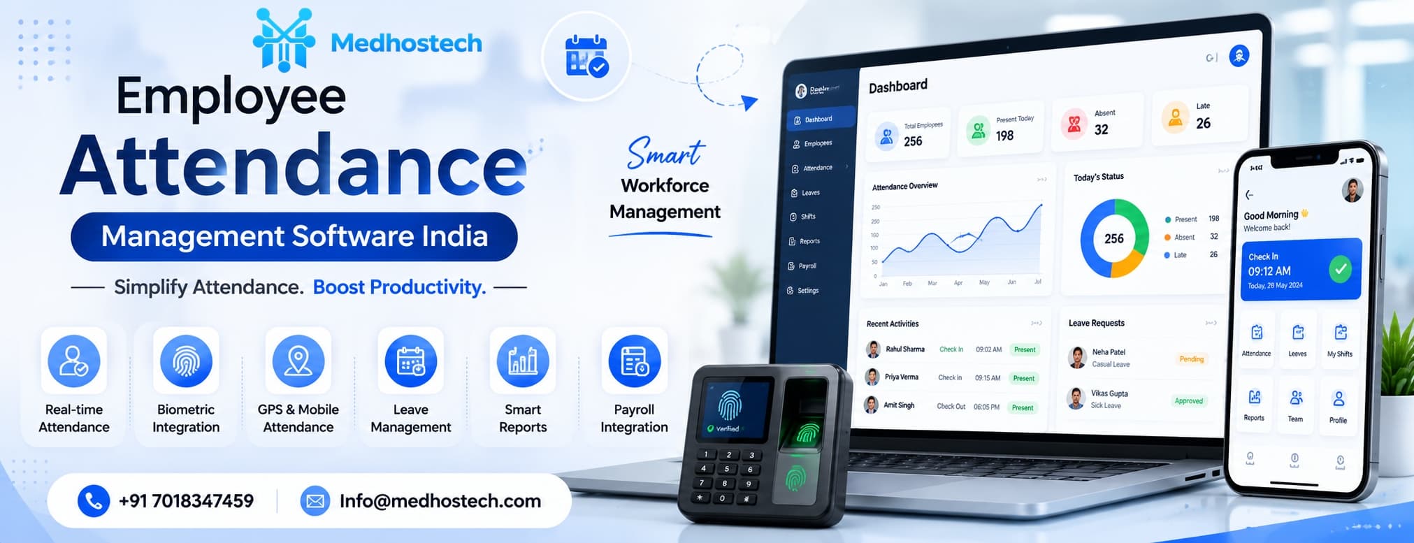 Employee Attendance Management Software India